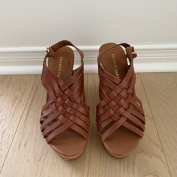 Franco Sarto Cork Wedges - Picture 3 of 9